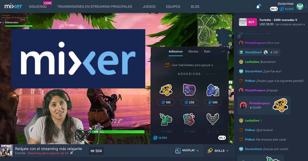 mixer-el-nuevo-servicio-de-streaming