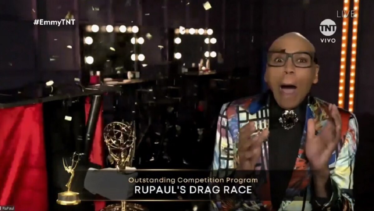 Emmy 2020: ¿Por qué RuPaul se asustó al recibir premio? - AP Noticias Perú