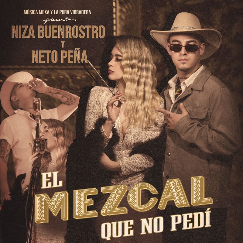 Niza Buenrostro lanza "El mezcal que no pedí" junto con Neto Peña