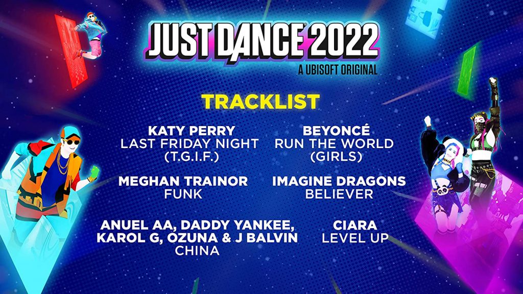 Descubre los 40 nuevos tracks para Just Dance 2022