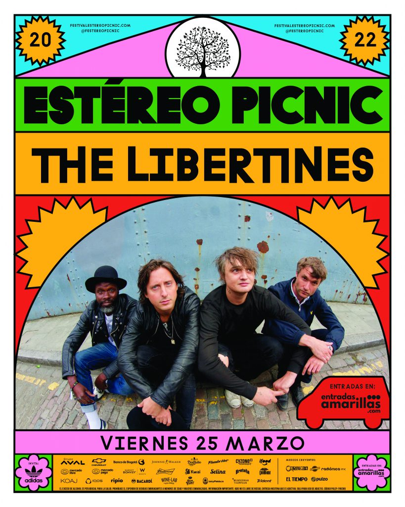 The Libertines se suma al cartel del Festival Estéreo Picnic 2022