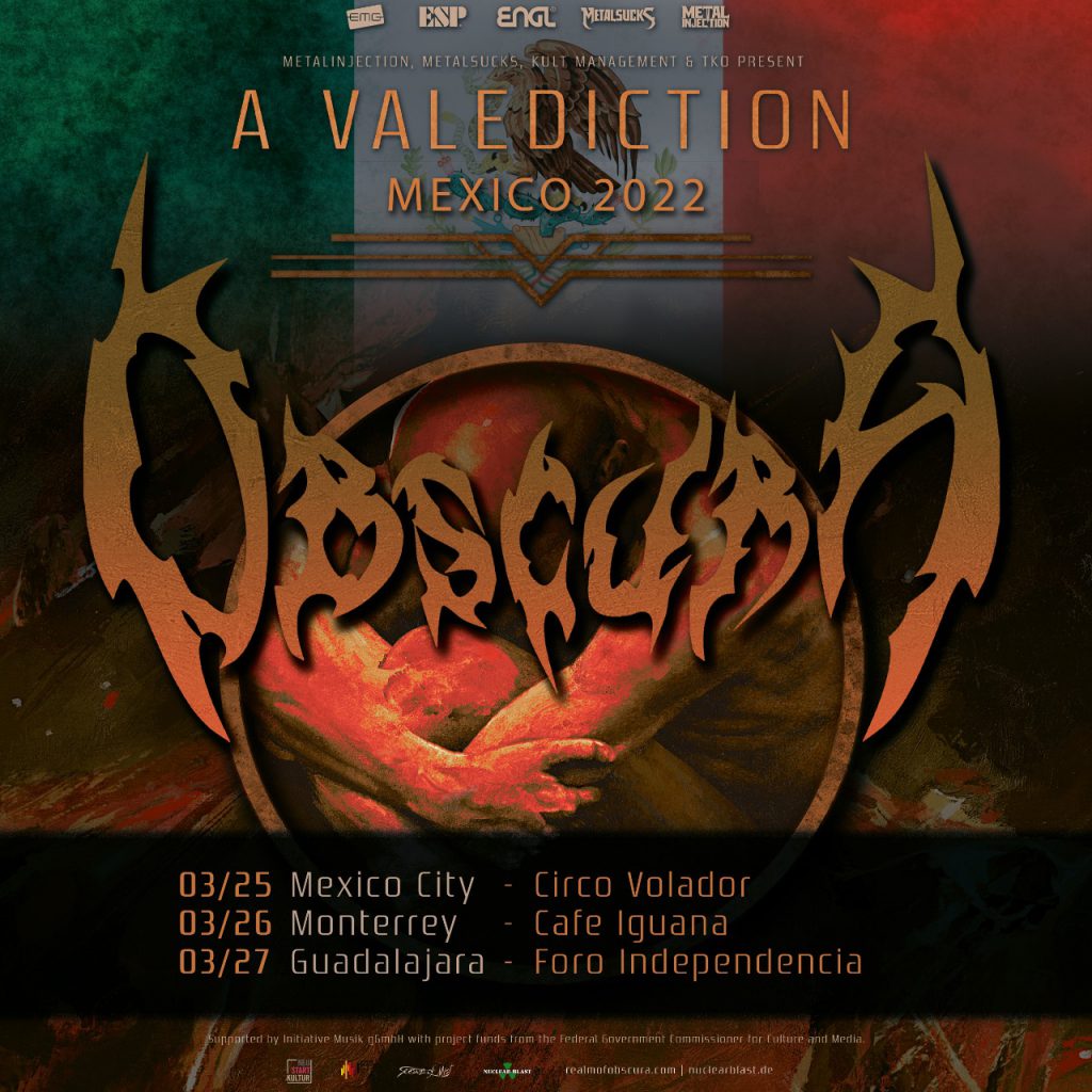 Obscura traerá a México su death metal técnico2