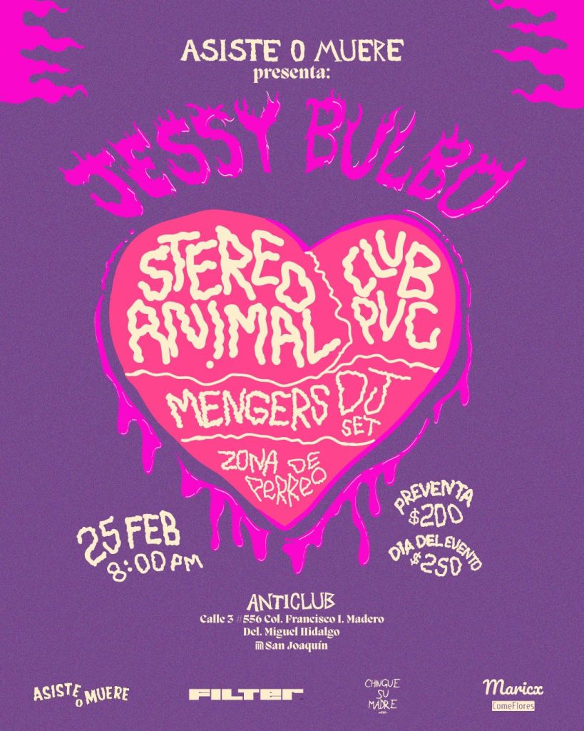 Jessy Bulbo regresa a los escenarios anticlub
