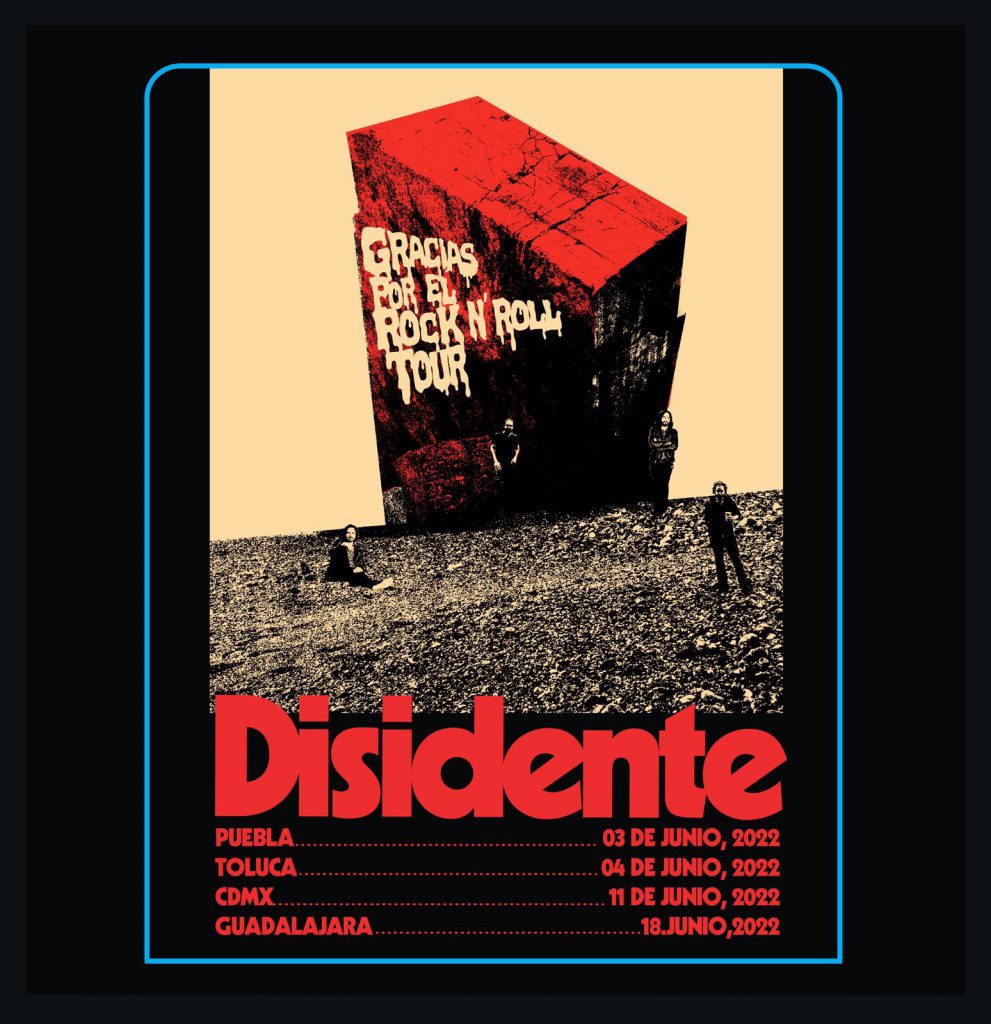 "Gracias por el Rock n' Roll", el nuevo álbum de Disidente2