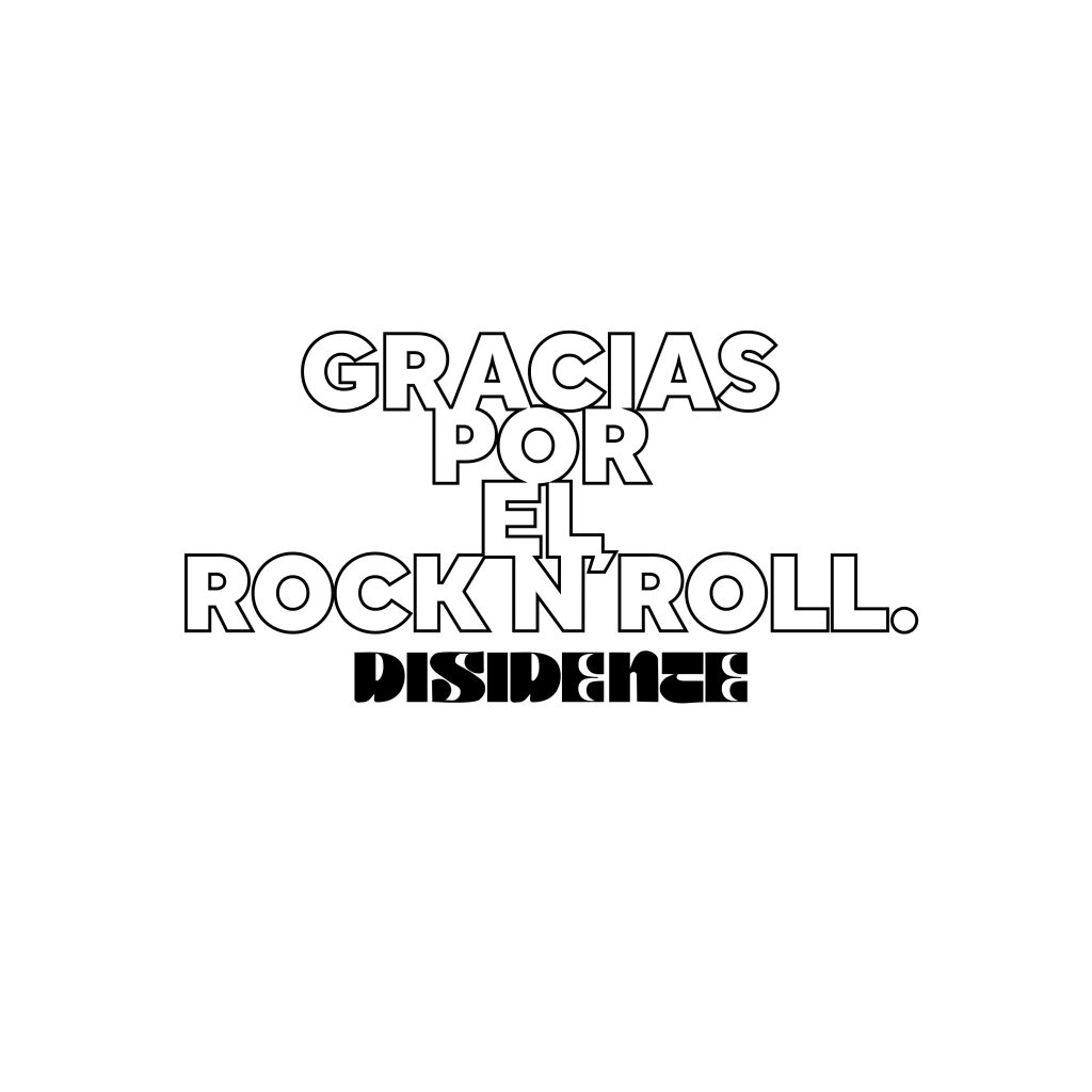 "Gracias por el Rock n' Roll", el nuevo álbum de Disidente