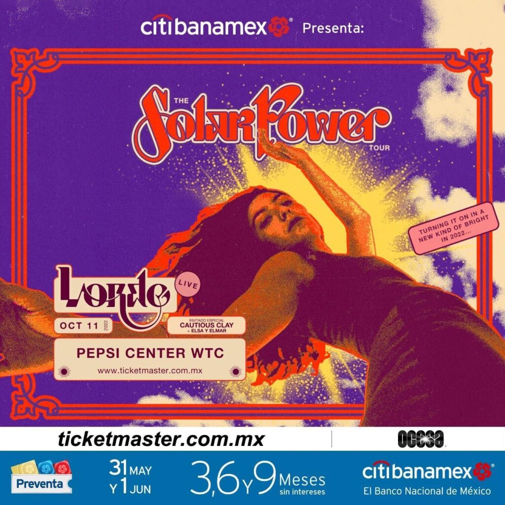 Lorde regresa a México presentando "Solar Power"
