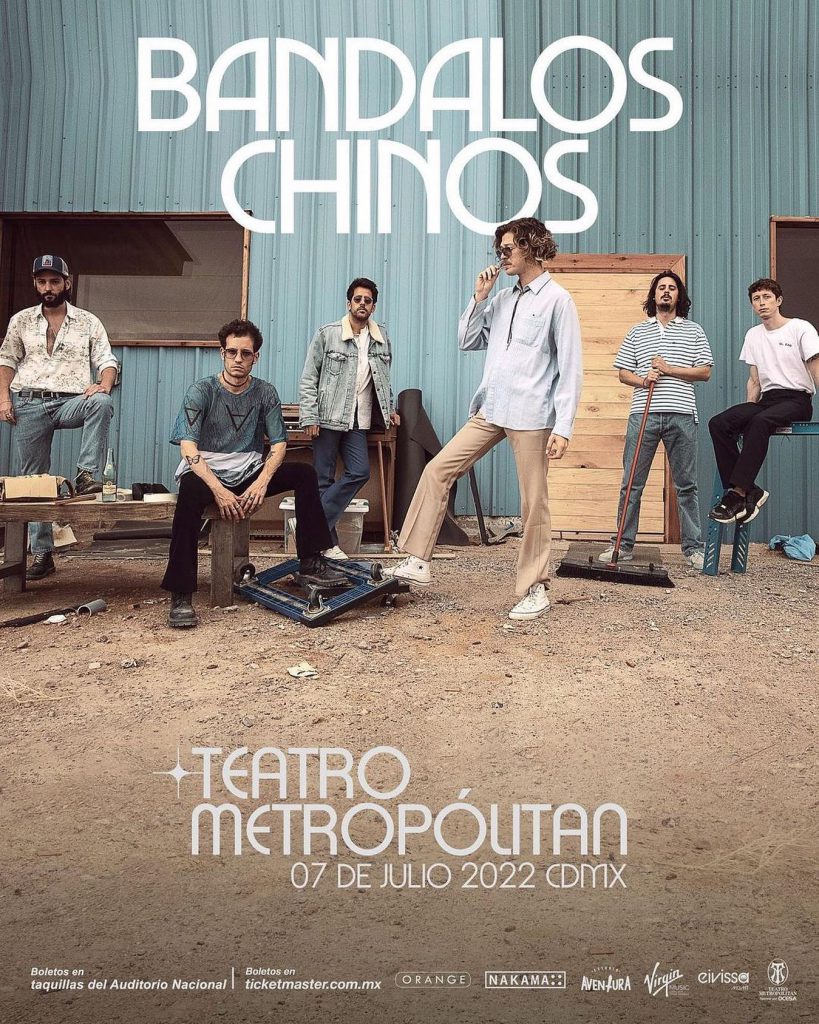 Bandalos Chinos se presentarán por 1ra vez en el Teatro Metropólitan