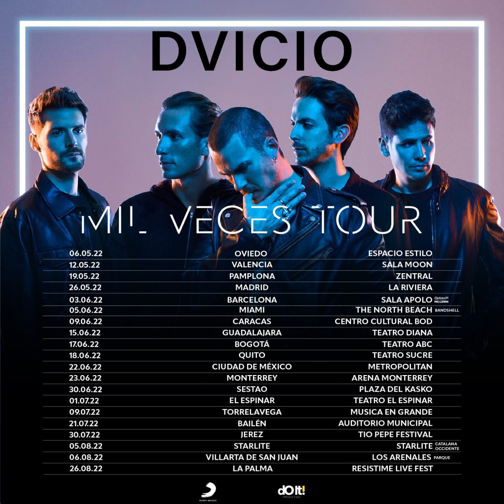 DVICIO vuelve a México presentando 'Mil Veces Tour'2
