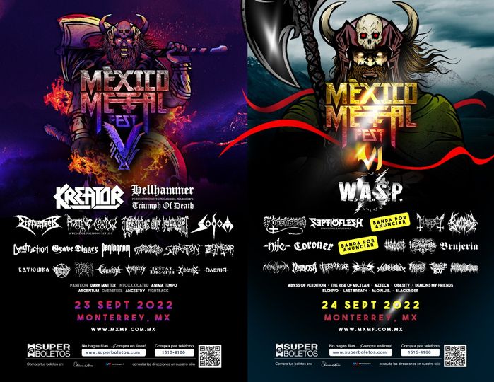El México Metal Fest sigue vigente y anuncia cambios en su line up
