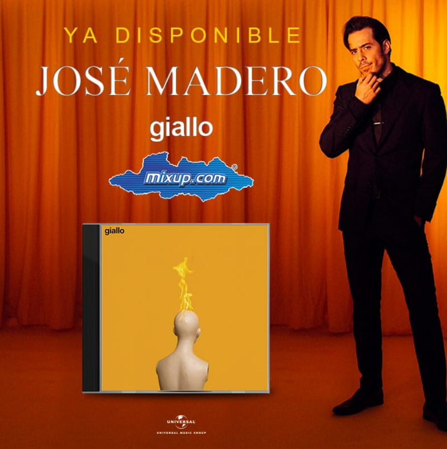 El quinto disco Giallo El nuevo triunfo de José Madero No Limits