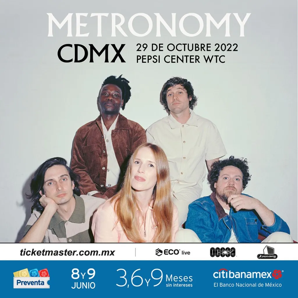 ¡Metronomy en la CDMX! Presentará su álbum "Small world"