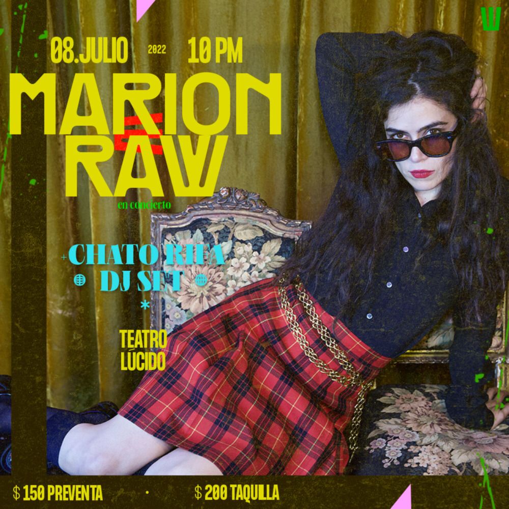 Marion Raw estrena su primer álbum "Ghost In The Machine"2