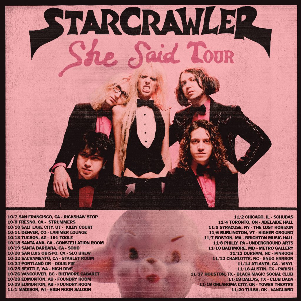 Starcrawler comparte "Broken Angels" de su próximo álbum "She Said"2