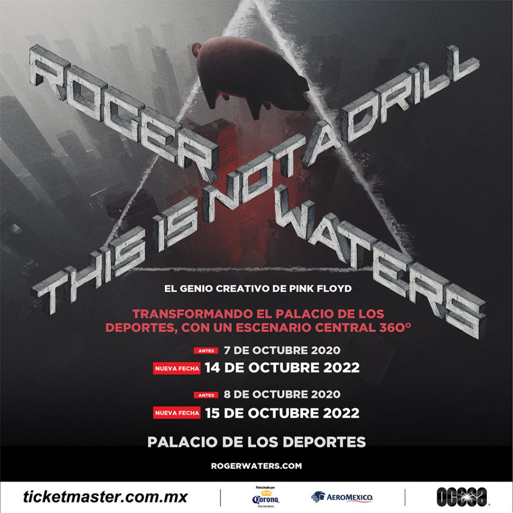 Roger Waters regresa a México, el Palacio de los Deportes