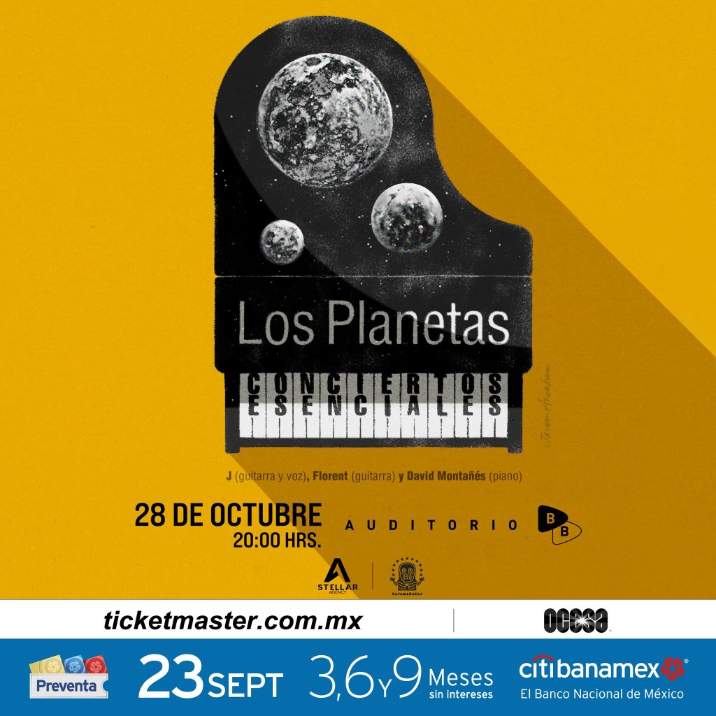 Los Planetas aterrizan en el Auditorio BB de CDMX2