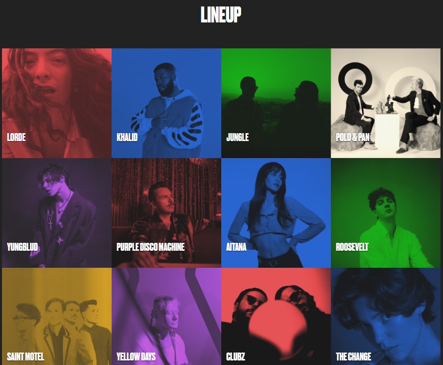 Lorde, Khalid, Jungle y Clubz en el Tecate Live Out