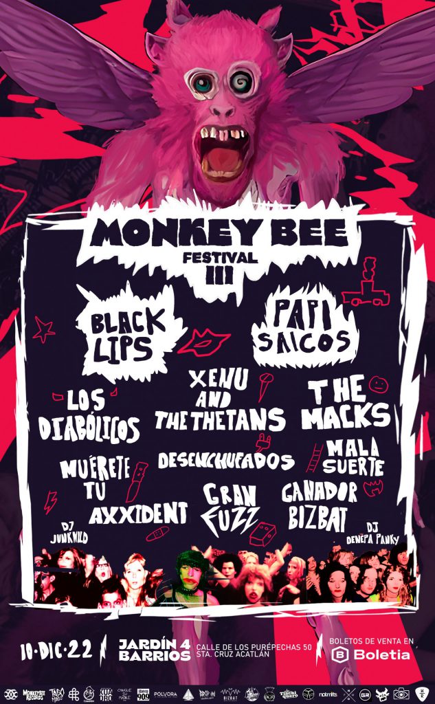 El Festival MonkeyBee tendrá sede en Naucalpan