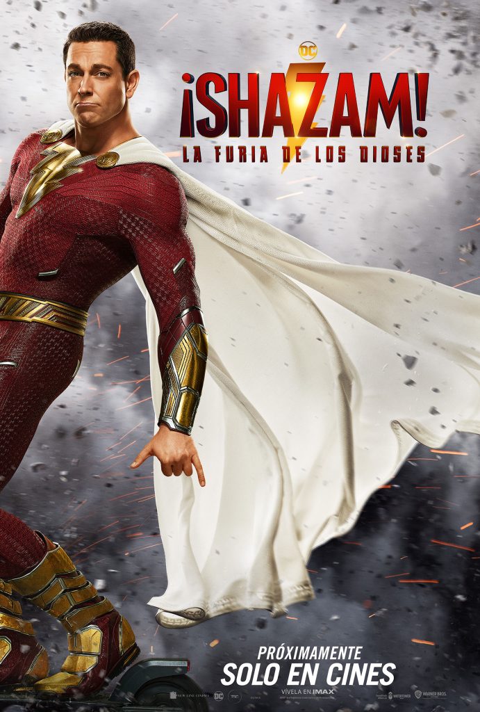 Nuevo poster de Shazam! La furia de los dioses