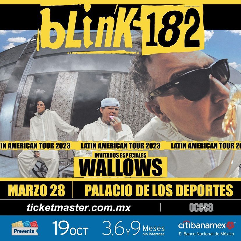 Blink-182 emociona con presentación en México