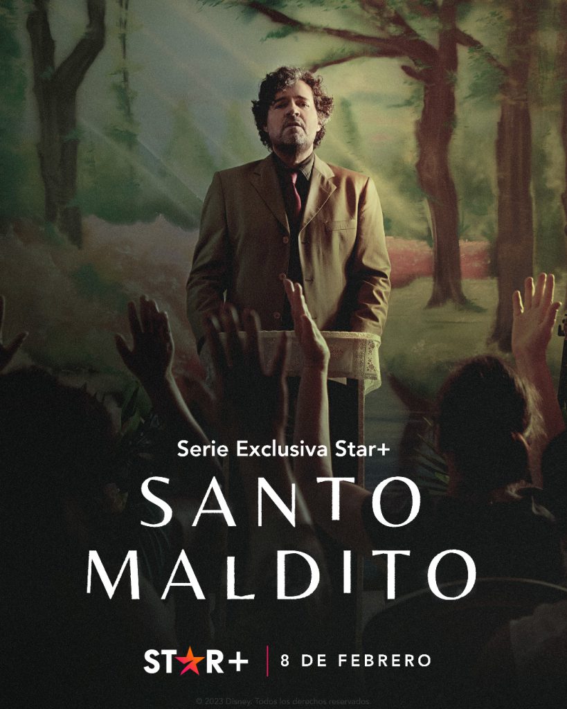 Ya casi llega a Star+ "Santo Maldito" su nueva serie brasileña