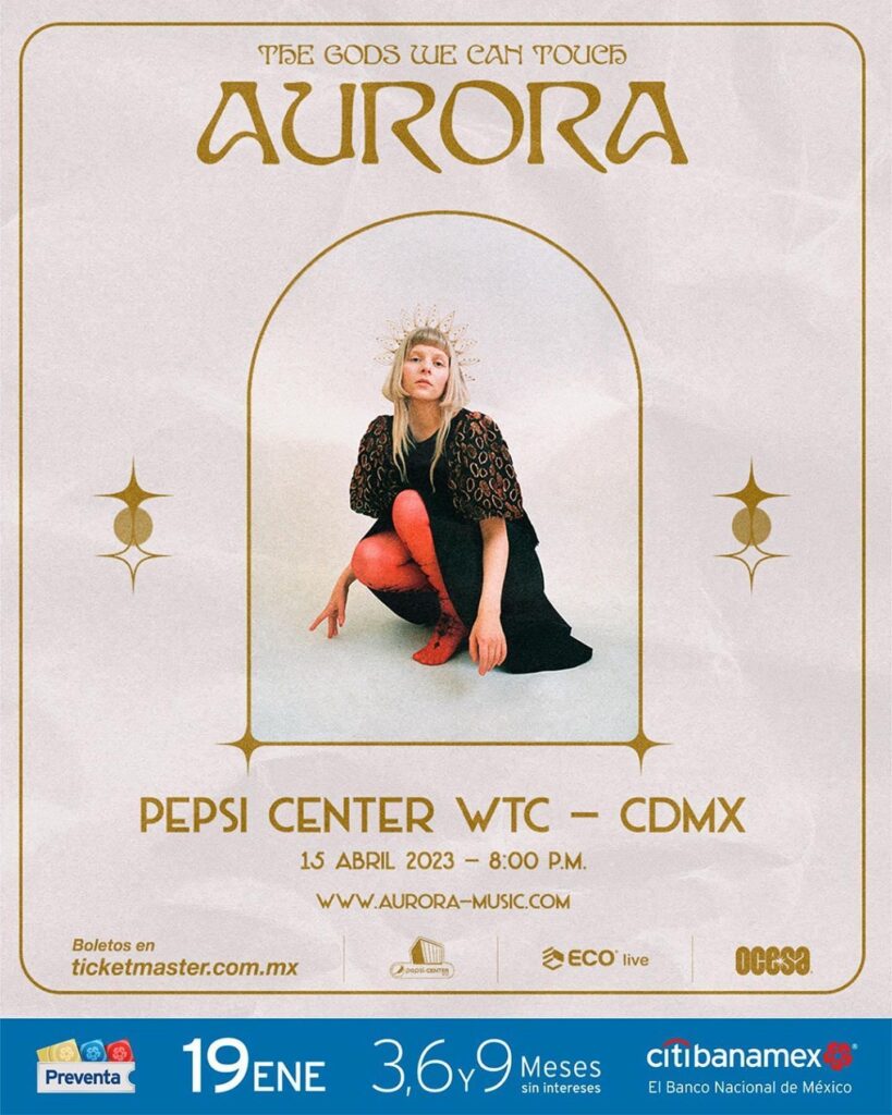 Aurora conquistará el Pepsi Center