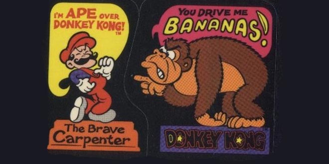 Imagen de cuando Mario Bros era un carpintero