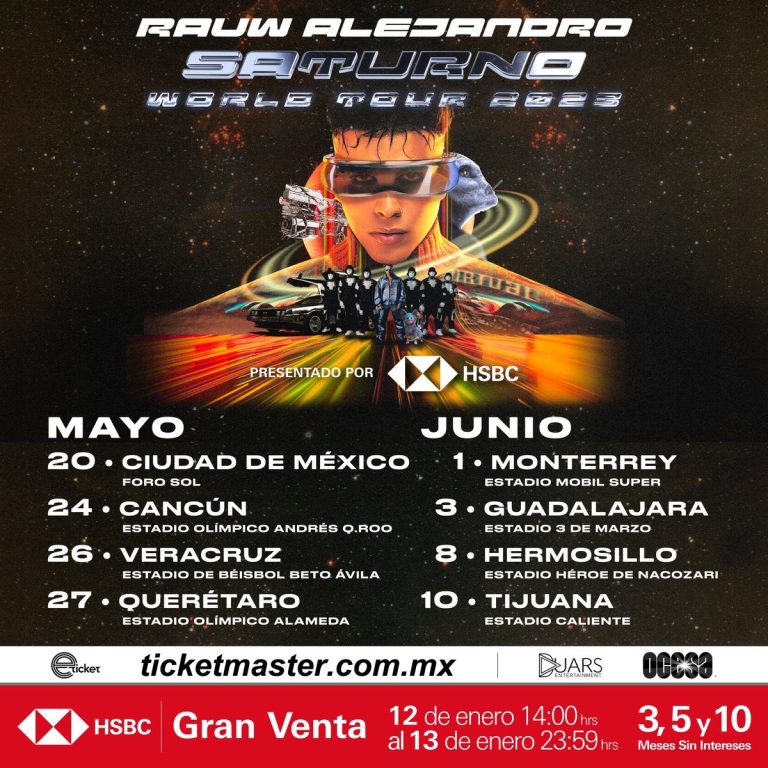 Rauw Alejandro: 20 de mayo en el Foro Sol - No Limits!