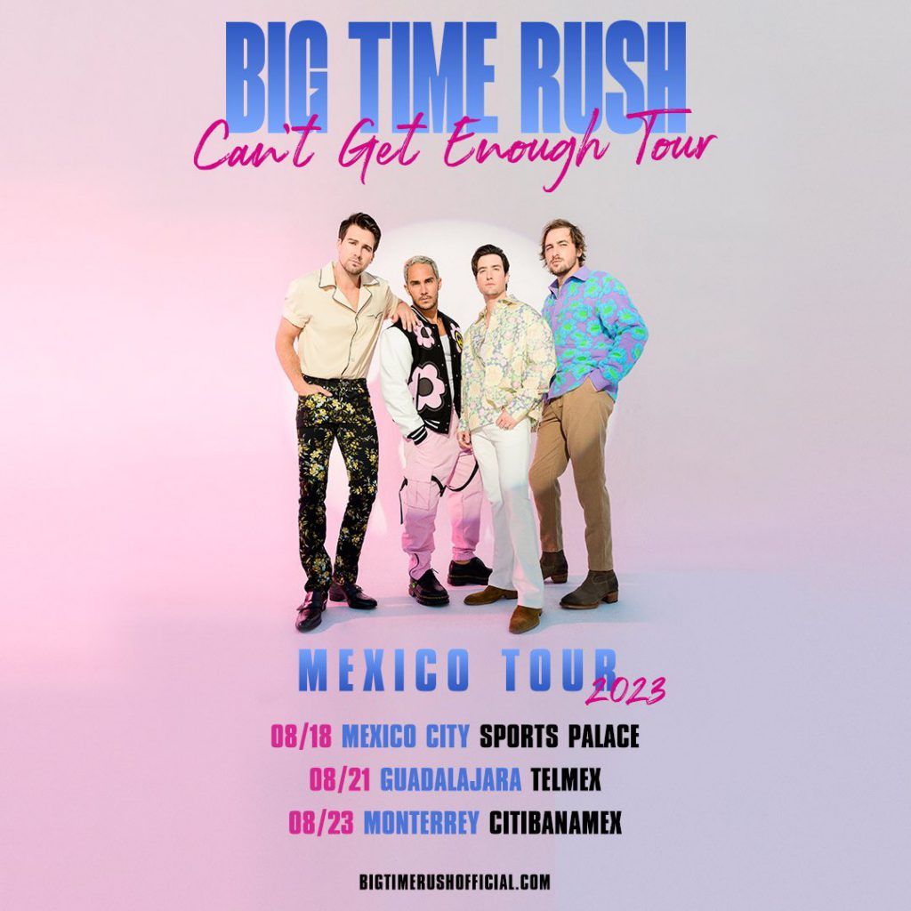 Big Time Rush prepara gira para promocionar su próximo álbum