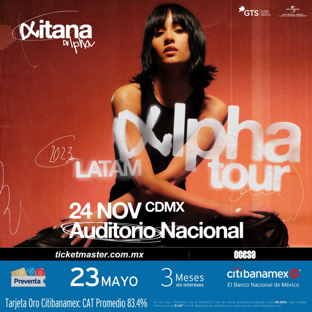 Aitana regresa a CDMX con Alpha, su nuevo tour