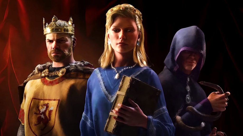 Imagen del videojuego "Crusader Kings III" tomada de https://twitter.com/