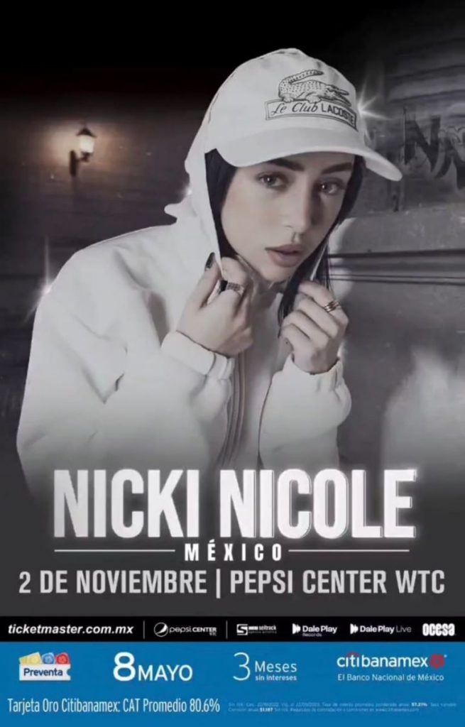 Nicki Nicole emociona con próximo concierto en el Auditorio BB