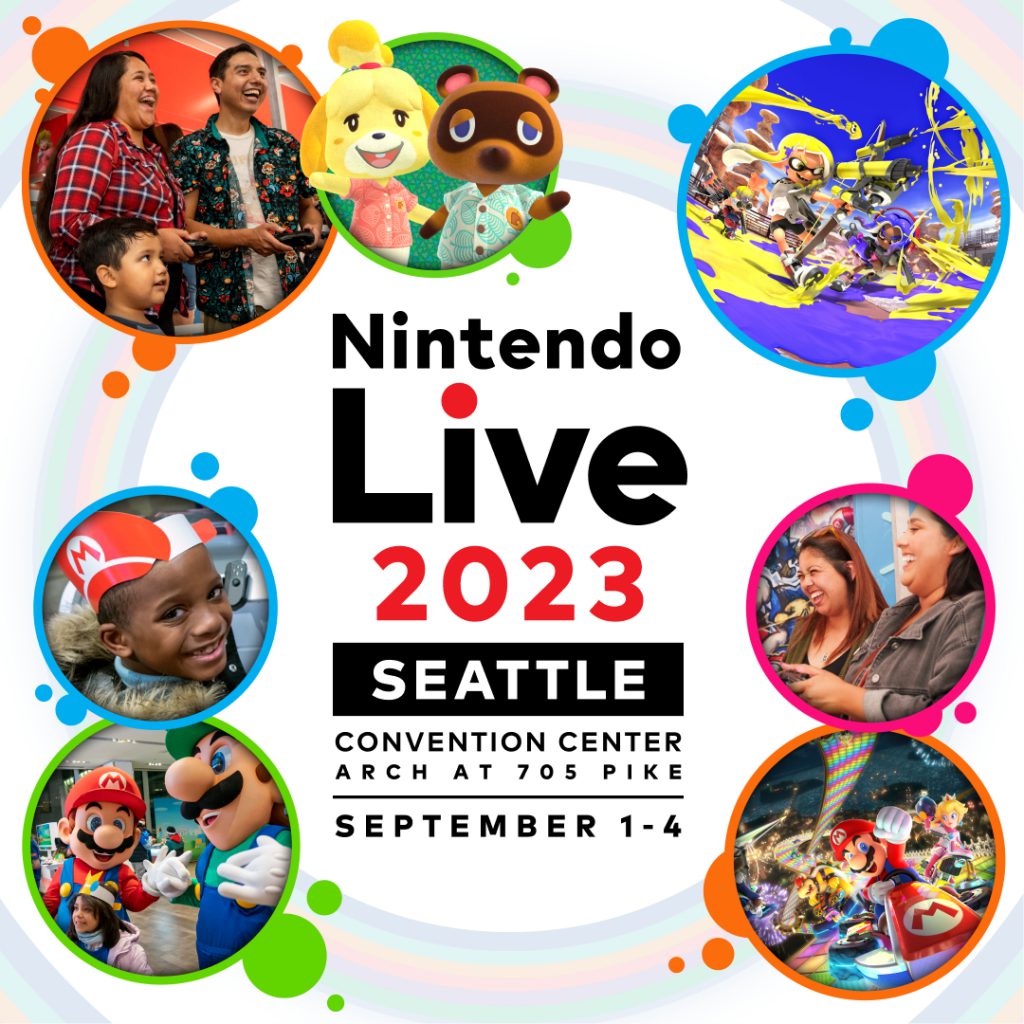 Cartel del Nintendo Live 2023, tomada de https://twitter.com/