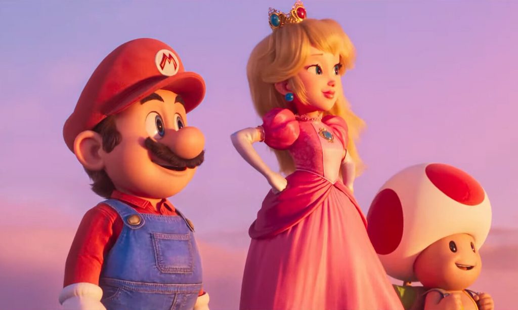  Escena de la película Super Mario Bros, tomada de https://twitter.com/