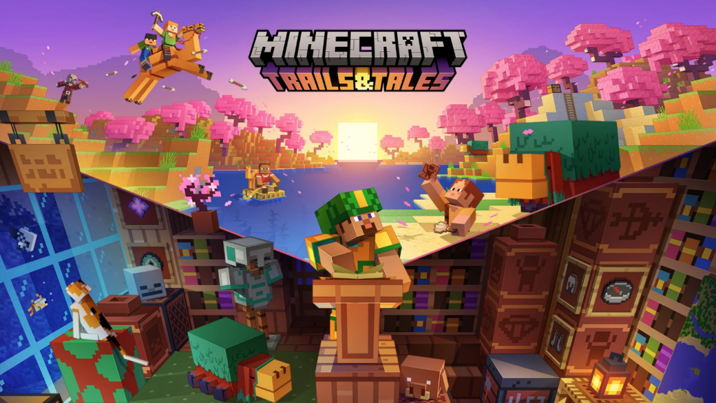 Minecraft lanza su última actualización para Trails & Tales
