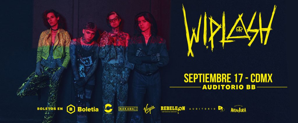 Wiplash llega al Auditorio BB presentando su nuevo álbum "Narvarte"