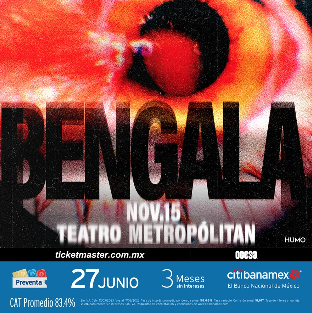Conoce a Bengala previo a su presentación en el Teatro Metropolitan 