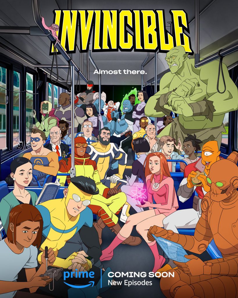 Ya puedes ver el nuevo poster de Invincible