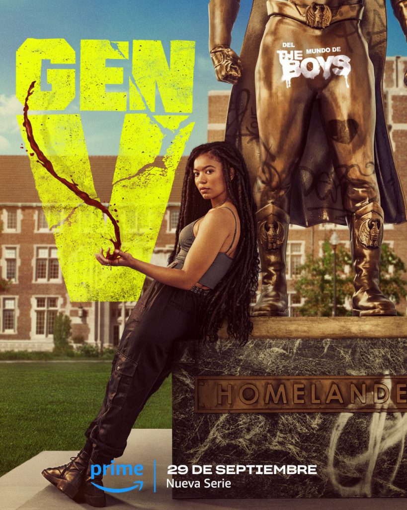 Ve el nuevo póster de Gen V, el spin off de The Boys