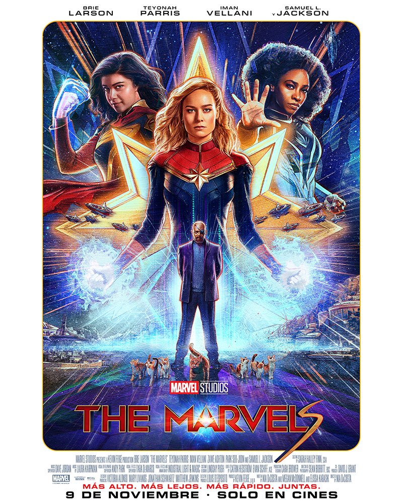 Presentan el nuevo trailer y poster oficial de The Marvels