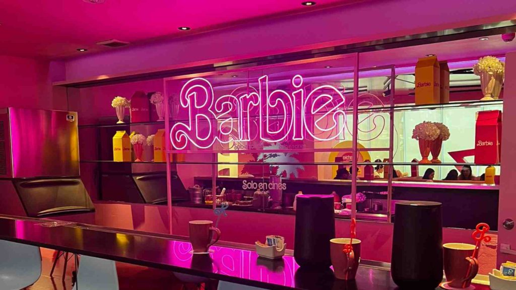Previo a la cinta, llega la Cafetería de Barbie a la Ciudad de México