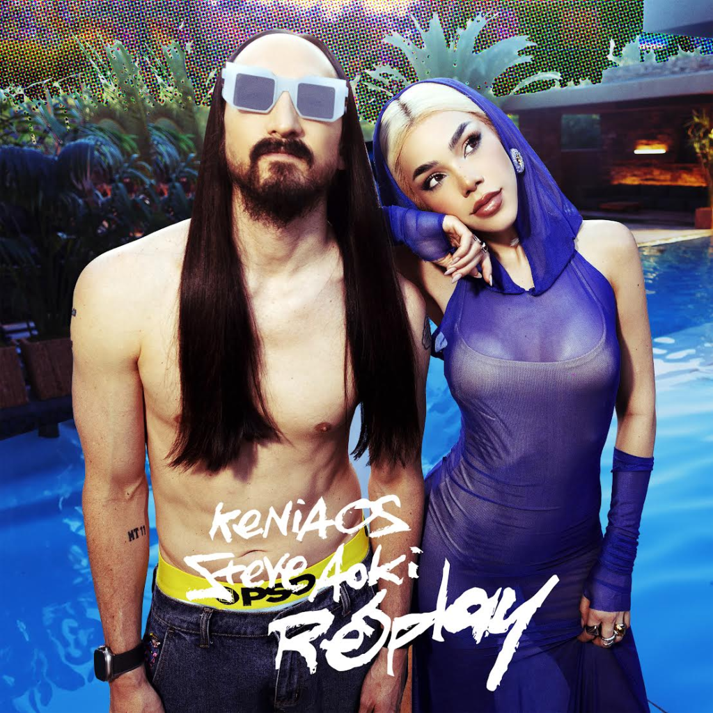 ¡Dos Equis, Steve Aoki y Kenia Os estrenan “Replay"!La nueva colaboración del DJ con la cantante mexicana.