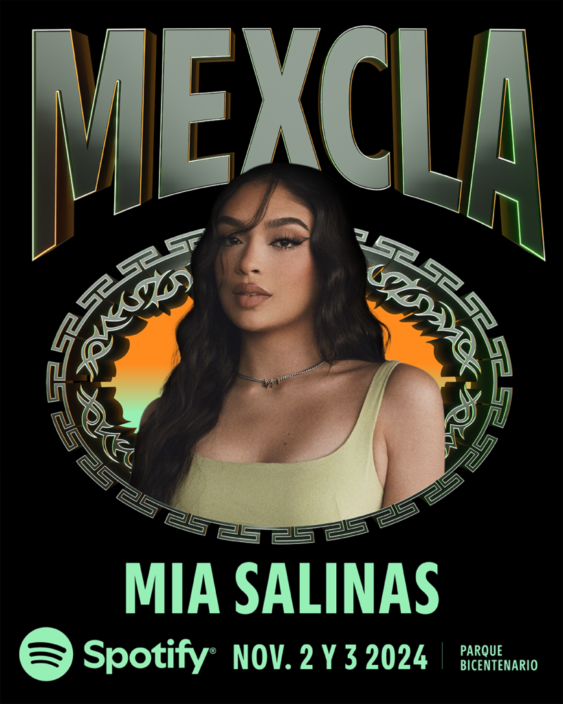 Mia Salinas, Ganadora de “Mi Primer Escenario”, Se Une al Cartel de MEXCLA Spotify