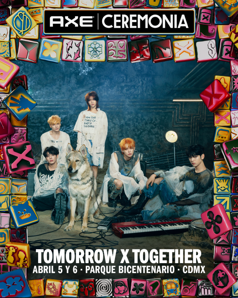 TOMORROW X TOGETHER Llega por Primera Vez a México para el AXE Ceremonia 2025