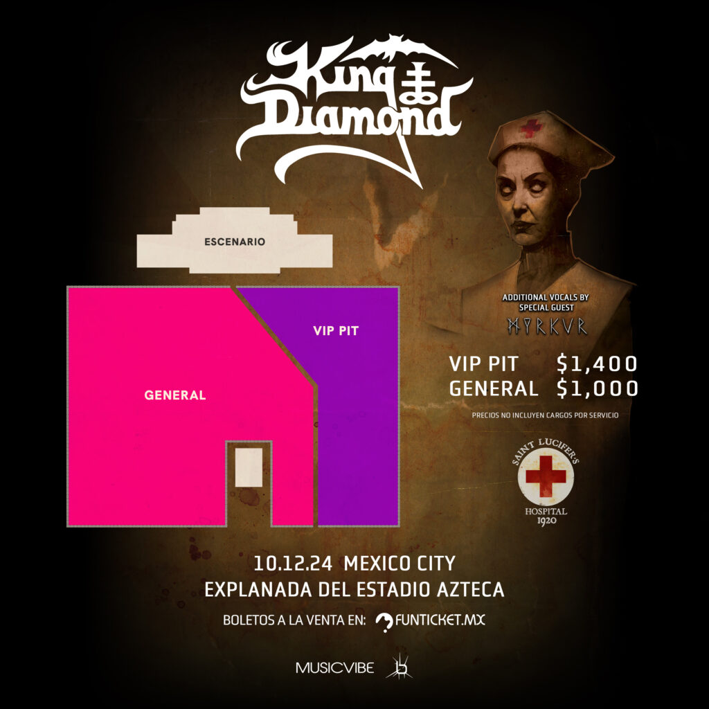 Mapa King Diamond