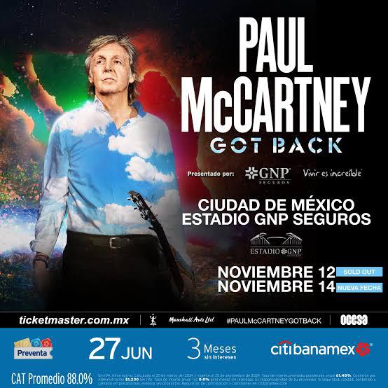 Las canciones que no te puedes perder en el concierto de Paul McCartney en México