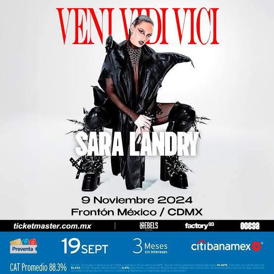 Canciones imperdibles para disfrutar el concierto de Sara Landry en CDMX 